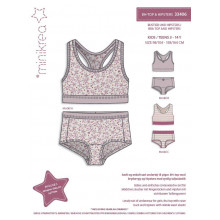 Minikrea Bra Top and Hipsters - Mädchenunterwäsche