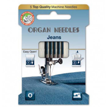 Organ Jeansnadeln Set, 5 Stück