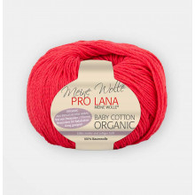 Strickgarn Baby Cotton Organic - 30 rot