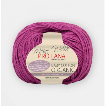 Strickgarn Baby Cotton Organic - 44 fuchsia
