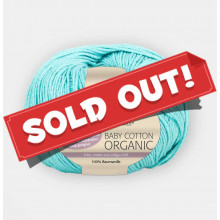 Strickgarn Baby Cotton Organic - 64 azzurro