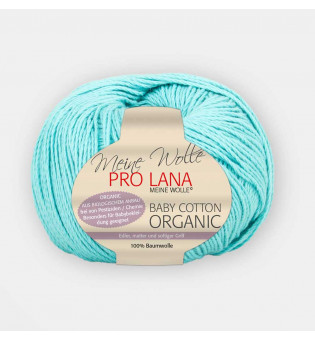 Strickgarn Baby Cotton Organic - 64 azzurro