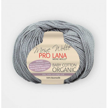 Strickgarn Baby Cotton Organic - 95 grau