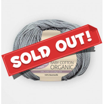 Strickgarn Baby Cotton Organic - 95 grau