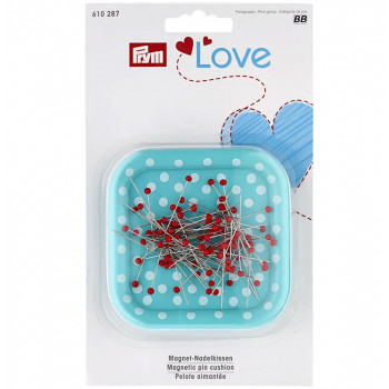 Prym Love Magnetnadelkissen inkl. Glaskopfstecknadeln