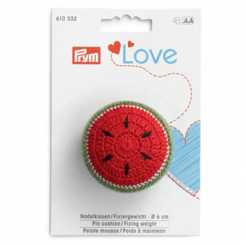 Prym Love Nadelkissen/Fixiergewicht Melone