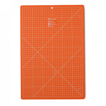 Schneideunterlage 30 x 45 cm orange