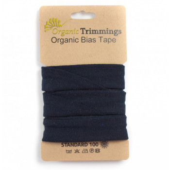 Jersey-Schrägband 3 m navy