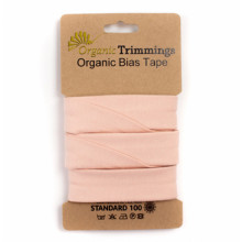 Jersey-Schrägband 3 m dusty rose