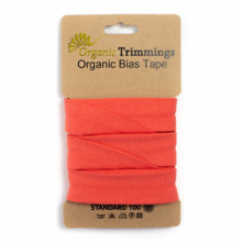Jersey-Schrägband 3 m coral
