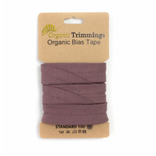 Jersey-Schrägband 3 m mauve