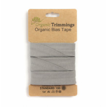 Jersey-Schrägband 3 m grey