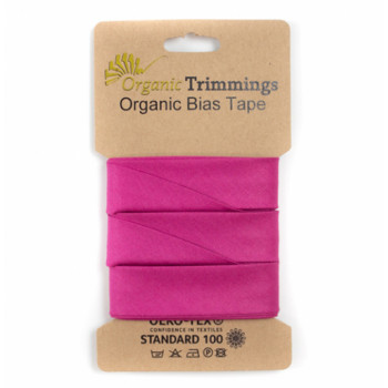 Schrägband 5 m fuchsia