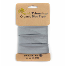 Schrägband 5 m grey