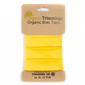 Schrägband 5 m yellow