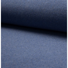 Fleece jeansblau