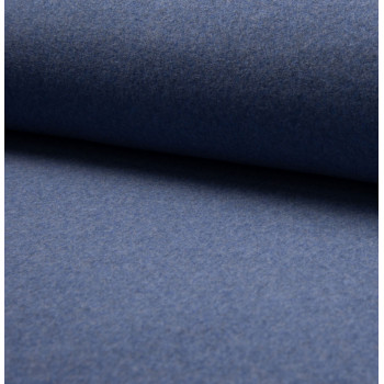 Fleece jeansblau