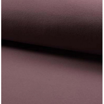 Reststück 16 cm Fleece mauve