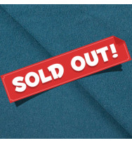 Reststück 35 cm Fleece petrol