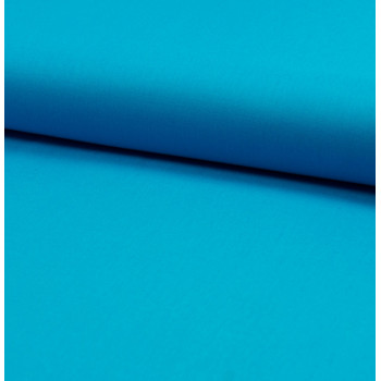 Popeline turquoise