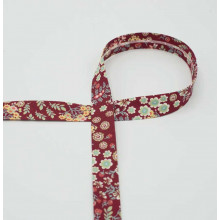 Schrägband Desire dark red
