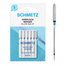 Schmetz Overlock-Jersey-Nadeln 90/14, 5 Stück