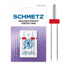 Schmetz Zwillings-Stretch-Nadel 4.0/75, 1 Stück