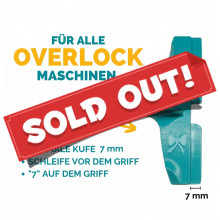 Nähbrücke Overlock petrol