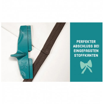 Nähbrücke Overlock petrol