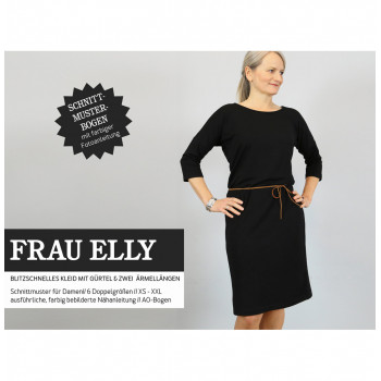 Schnittmuster Kleid Frau Elly