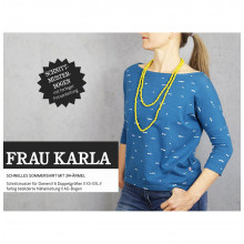 Schnittmuster Shirt Frau Karla