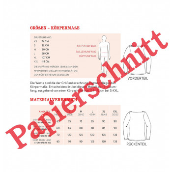 Schnittmuster Frau Marlene