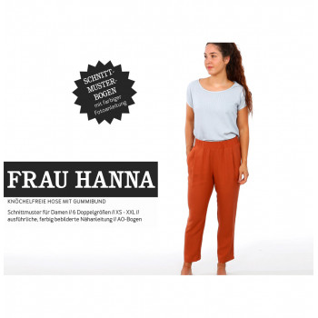 Schnittmuster Hose Frau Hanna