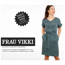 Schnittmuster Kleid Frau Vikki