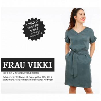 Schnittmuster Kleid Frau Vikki