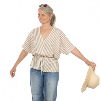 Schnittmuster Frau Yuuka Bluse