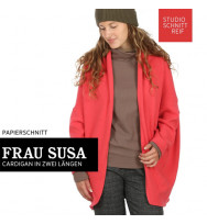 Schnittmuster Cardigan Frau Susa
