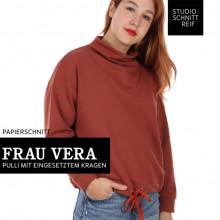 Schnittmuster Pullover Frau Vera