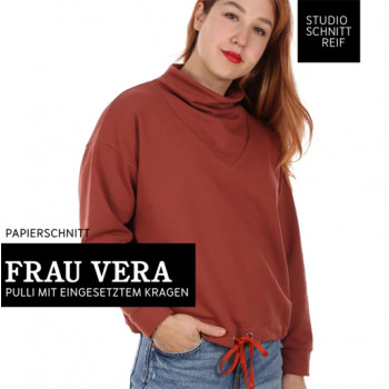 Schnittmuster Pullover Frau Vera
