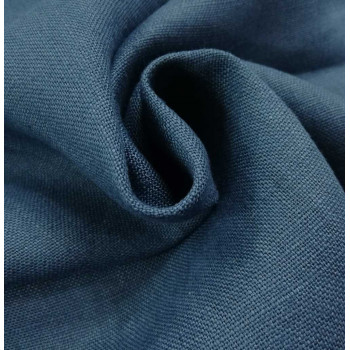 Leinen rauchblau