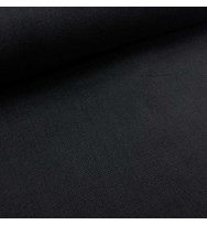 Reststück 105 cm Leinen schwarz 2. WAHL