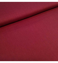 Reststück 21 cm Feines Leinen bordeaux