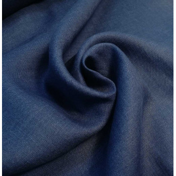 Feines Leinen jeansblau