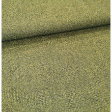 Reststück 80 cm Merino-Panama olivgrün