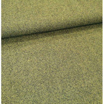 Reststück 80 cm Merino-Panama olivgrün