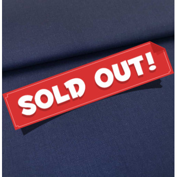 Gabardine Merinowolle marine