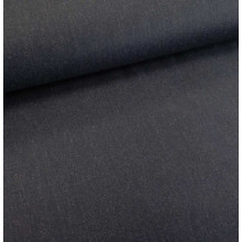 Gabardine Merinowolle schwarz