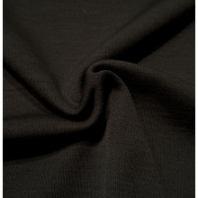 Reststück 16 cm Wolljersey schwarz
