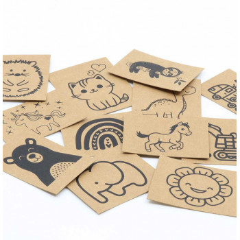 SnapPap Label Picture Kids