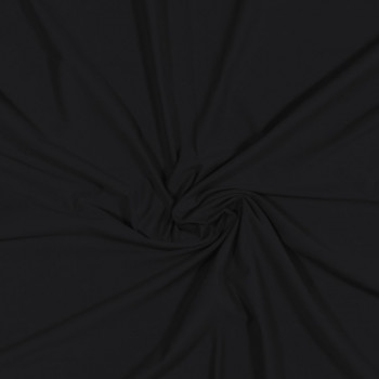 Singlejersey schwer black